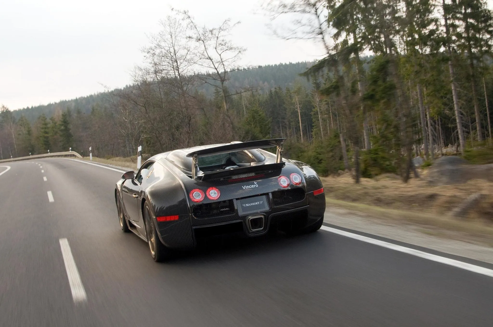 Mansory body kit for Bugatti Veyron new model