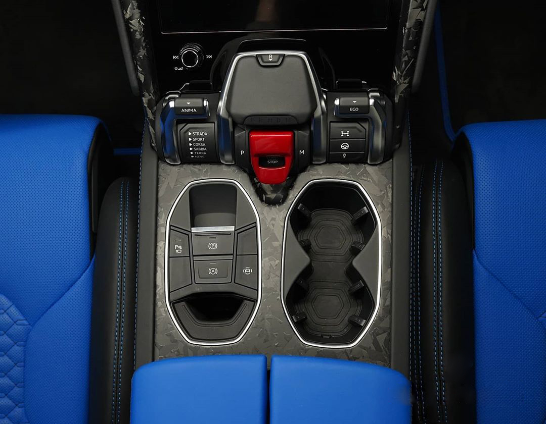 Hodoor Performance Carbon fiber interior set for Lamborghini Urus new style