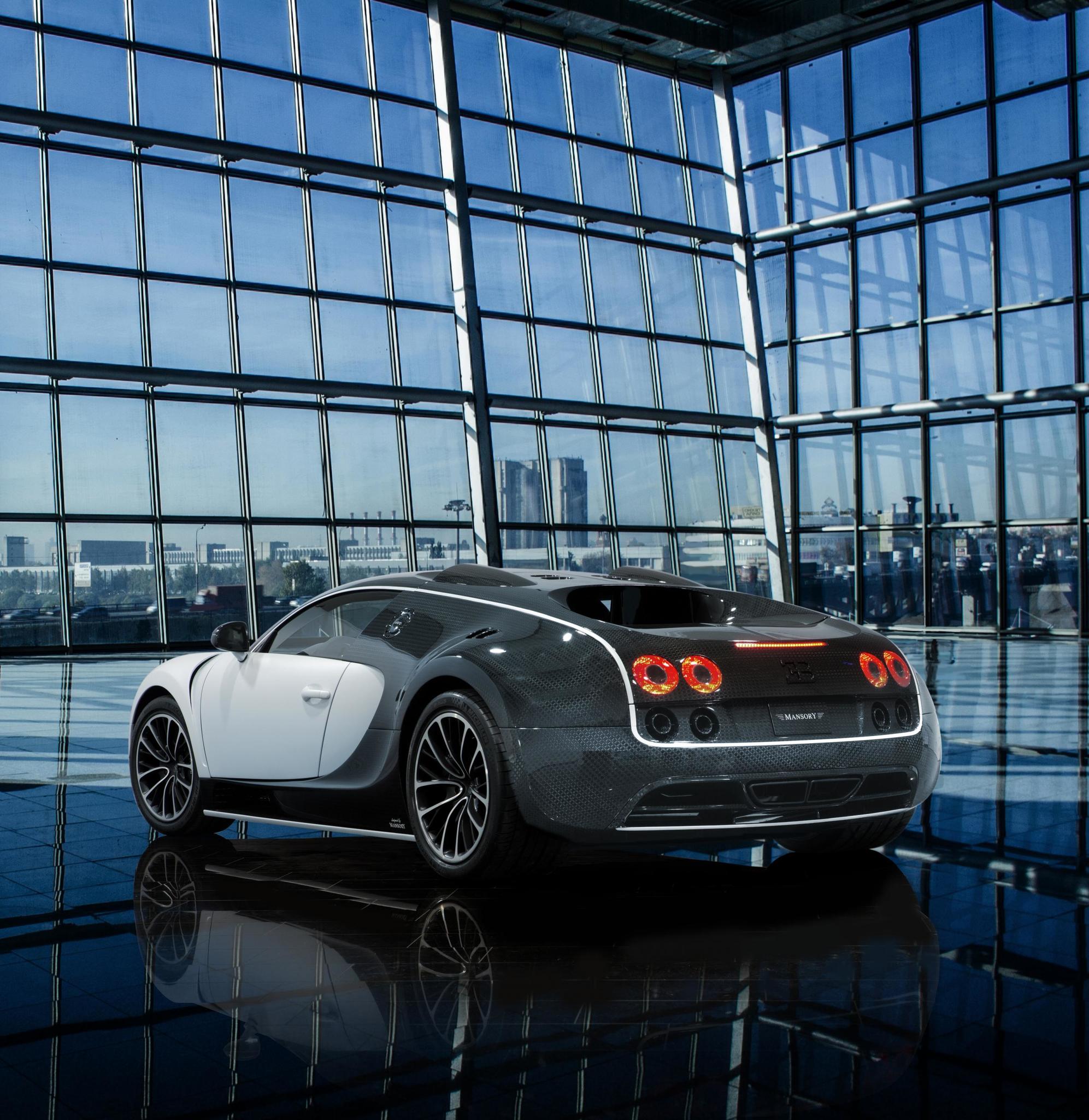 Mansory body kit for Bugatti Veyron new model