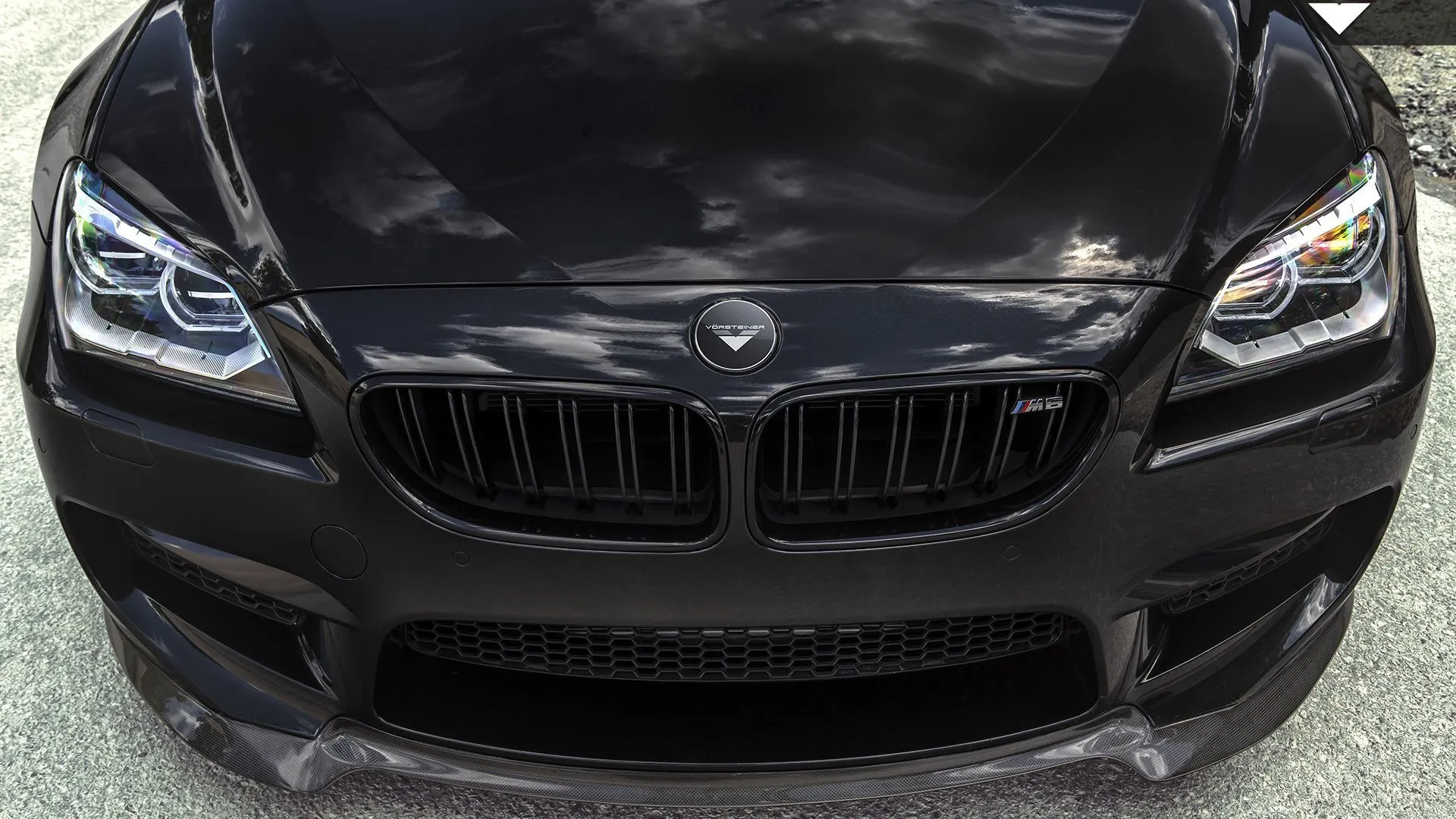 VORSTEINER STYLE CARBON front bumper SPOILER FOR BMW M6 NEW MODEL
