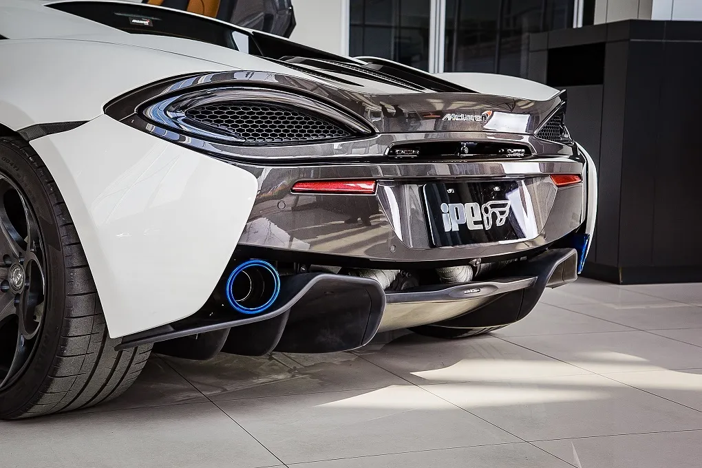 IPE exhaust system for McLaren 540C / 570S / 570GT / 570S Spider