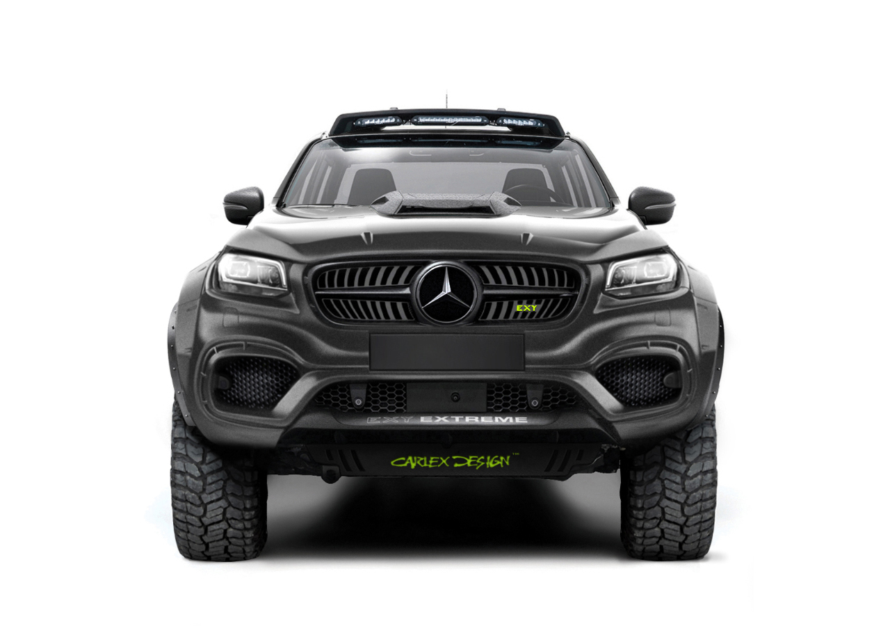Carlex Design EXY EXTREME Body kit for Mercedes X-Class carbon