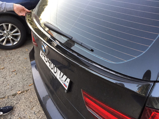 Hodoor Performance Carbon fiber trunk lid spoiler for BMW X5M F85