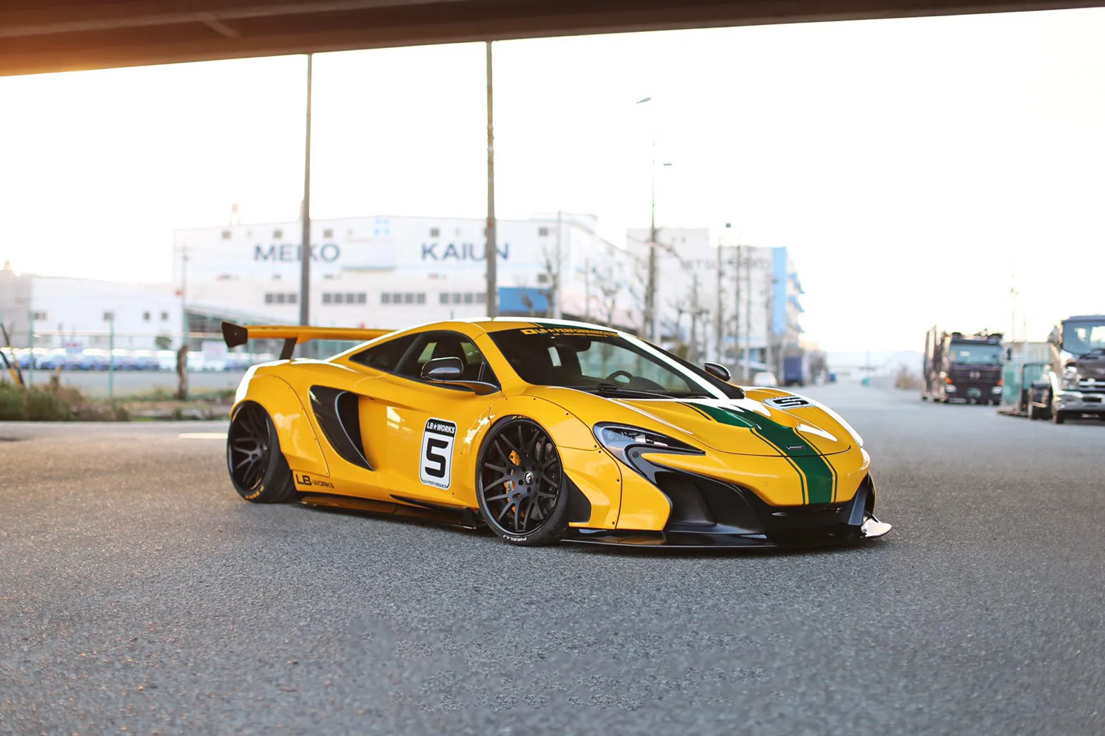 Check our price and buy Liberty Walk body kit for McLaren 650S!