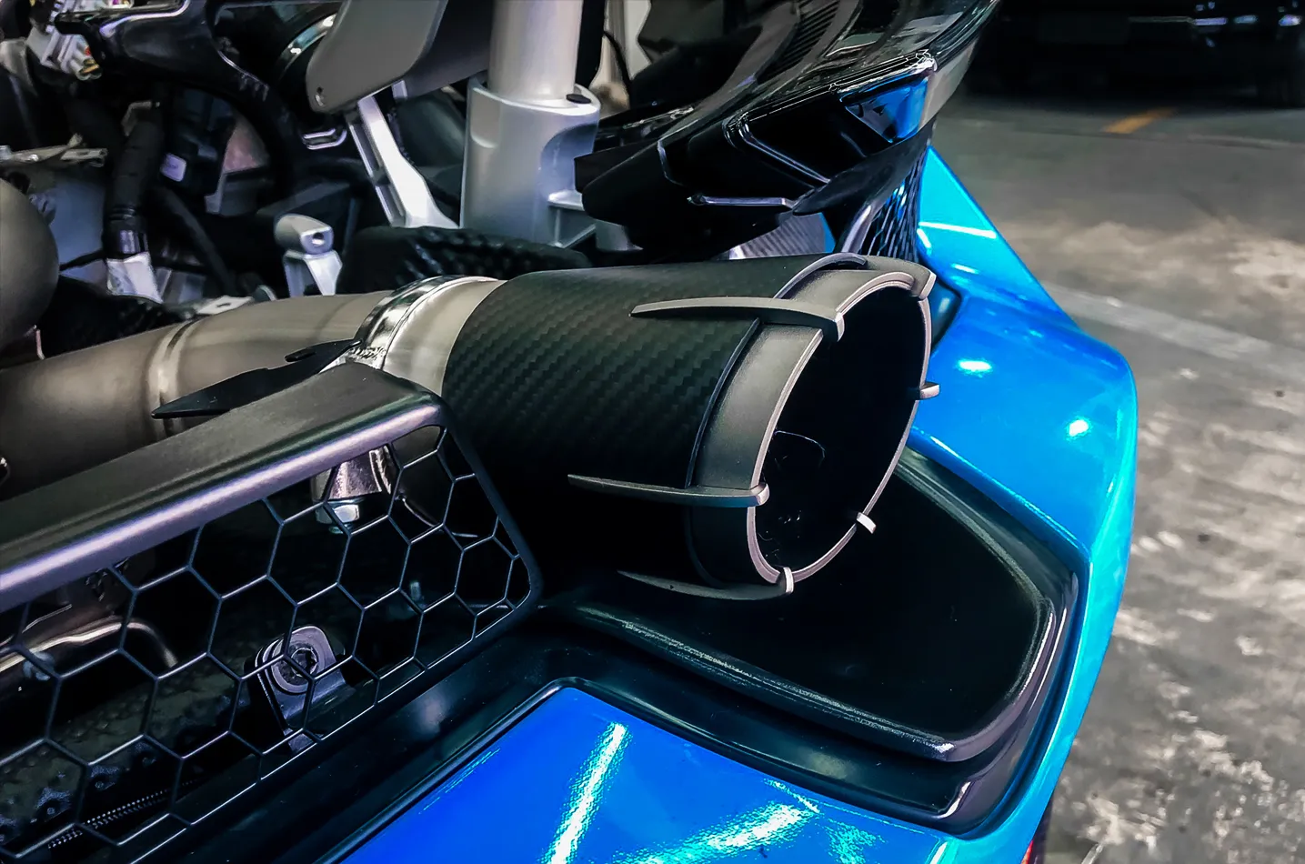 IPE exhaust system for McLaren 720 S Spider / Coupé