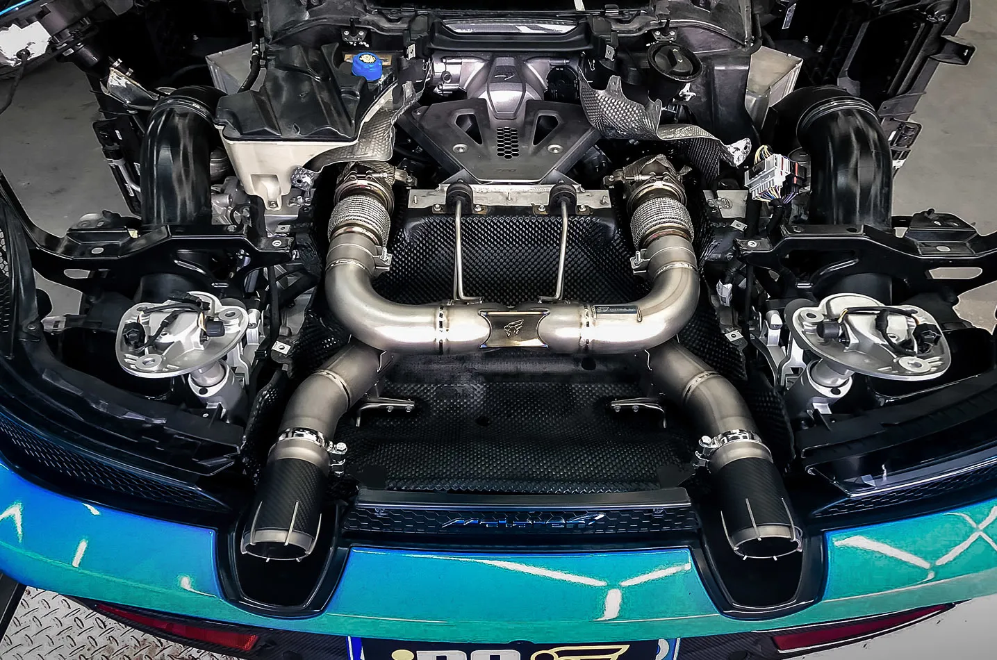 IPE exhaust system for McLaren 720 S Spider / Coupé
