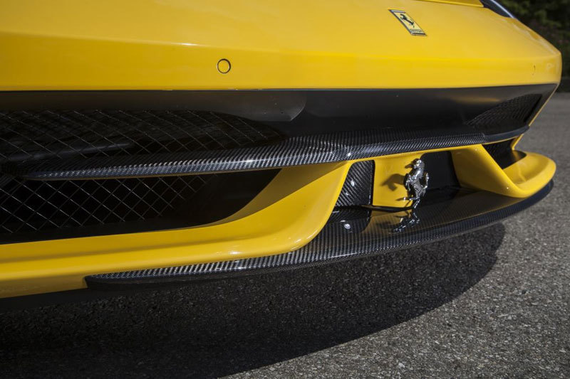 Hodoor Performance Carbon fiber front bumper spoiler for Ferrari 458 Speciale