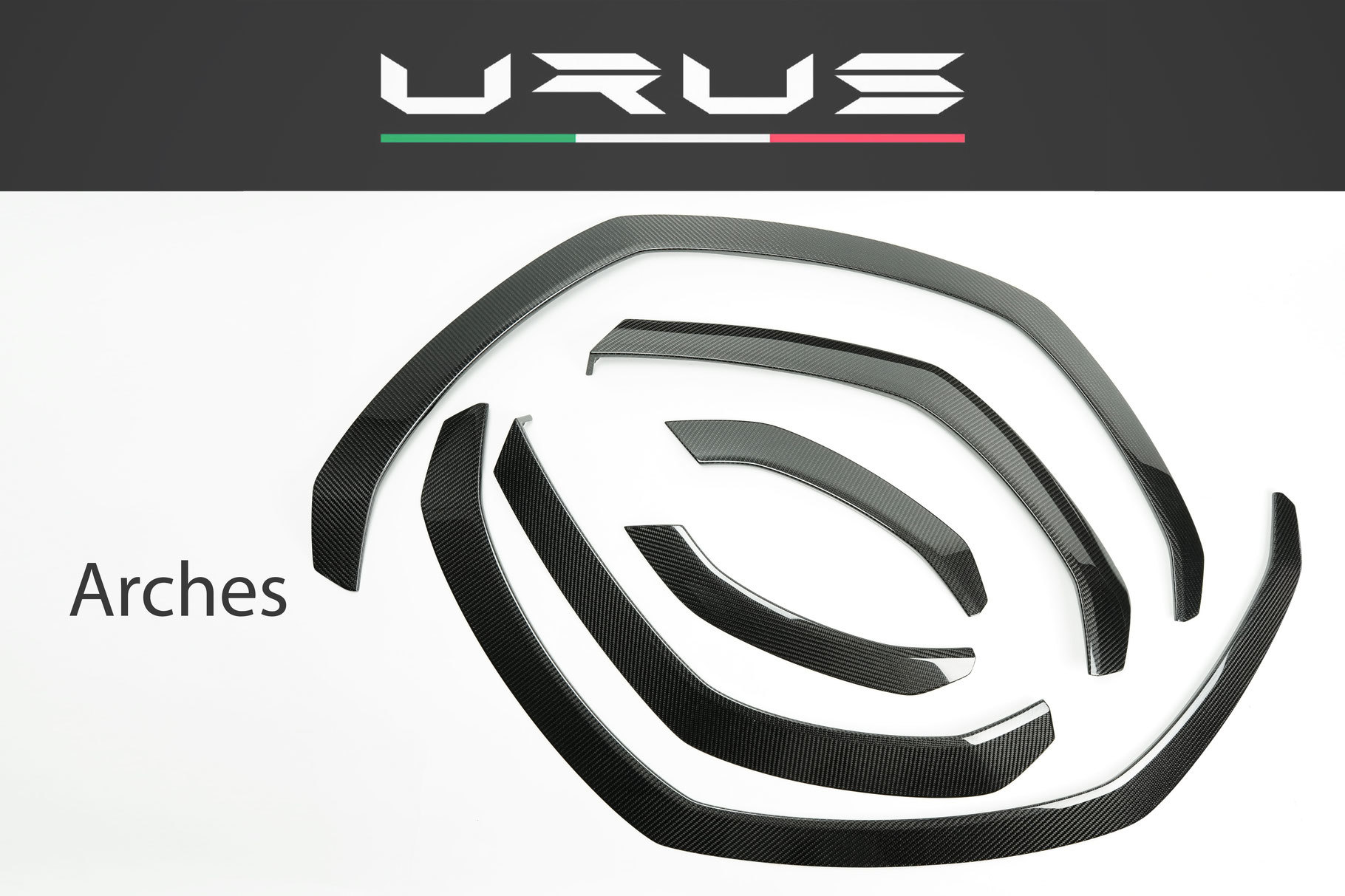 Hodoor Performance Carbon fiber arches for Lamborghini Urus