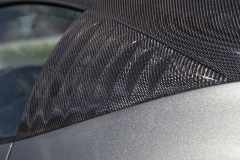 Hodoor Performance Carbon fiber air intakes in rear side Windows for Ferrari 458 Speciale