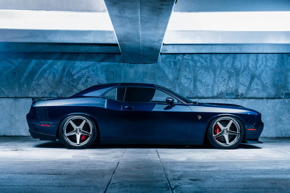 DODGE CHALLENGER  FERRADA DC-FR3 SILVER FORGED WHEELS