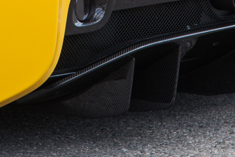 Hodoor Performance Carbon fiber dividers vertical in diffuser for Ferrari 458 Speciale