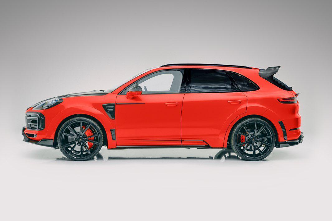 Mansory body kit for Porsche Cayenne coupe carbon