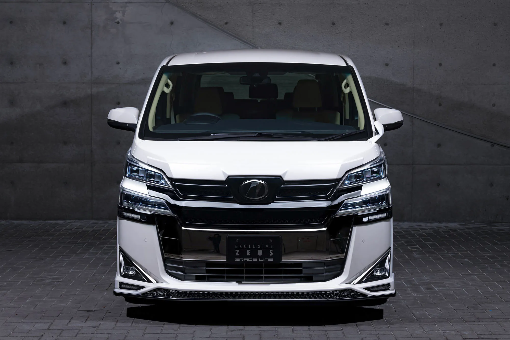 M'z Speed body kit for Toyota Vellfire V/X grade ABS Plastic