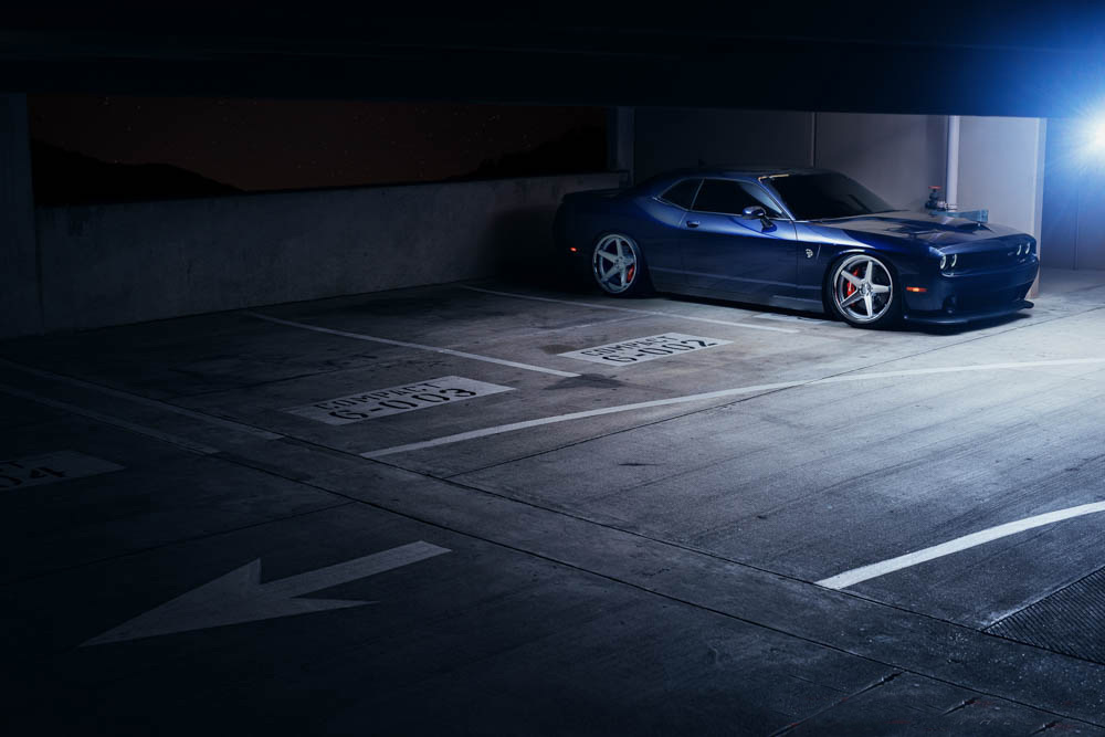 DODGE CHALLENGER  FERRADA DC-FR3 SILVER FORGED WHEELS