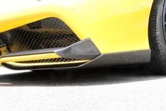 Carbon fiber front paws Novitec Style for Ferrari 488 GTB