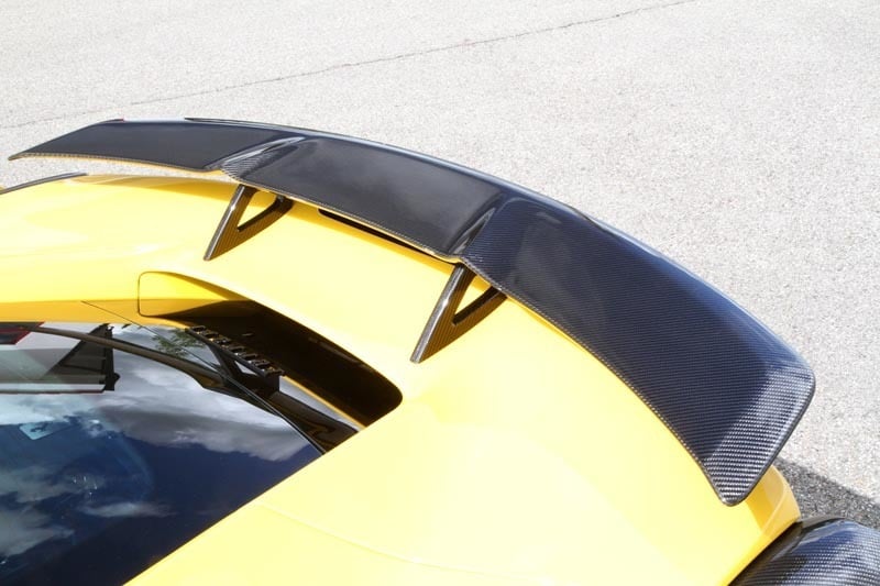 Hodoor Performance Carbon fiber rear wing Novitec Style for Ferrari 488 GTB