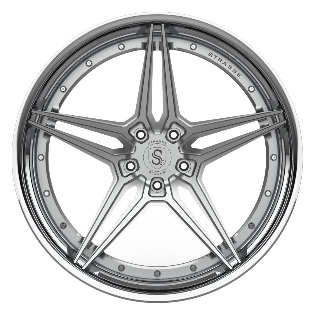 Strasse  SV2 DEEP CONCAVE FS 3 Piece Forged Wheels