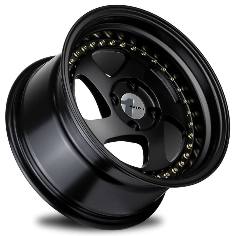 AVID1 AV.19 Matte Black light alloy wheels