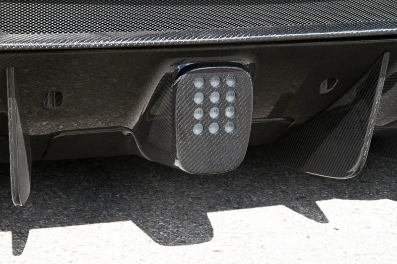 Hodoor Performance Carbon fiber fog lamp cover Novitec Style for Ferrari 488 GTB