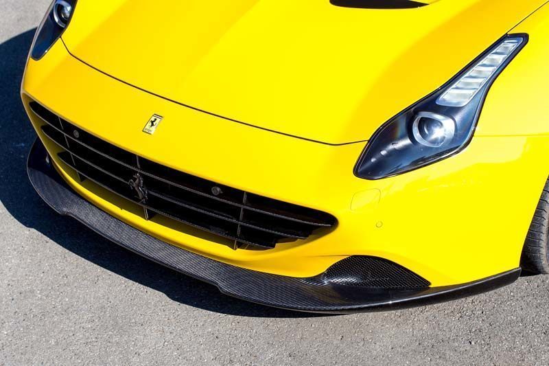 Carbon fiber front bumper spoiler Novitec Style for Ferrari California