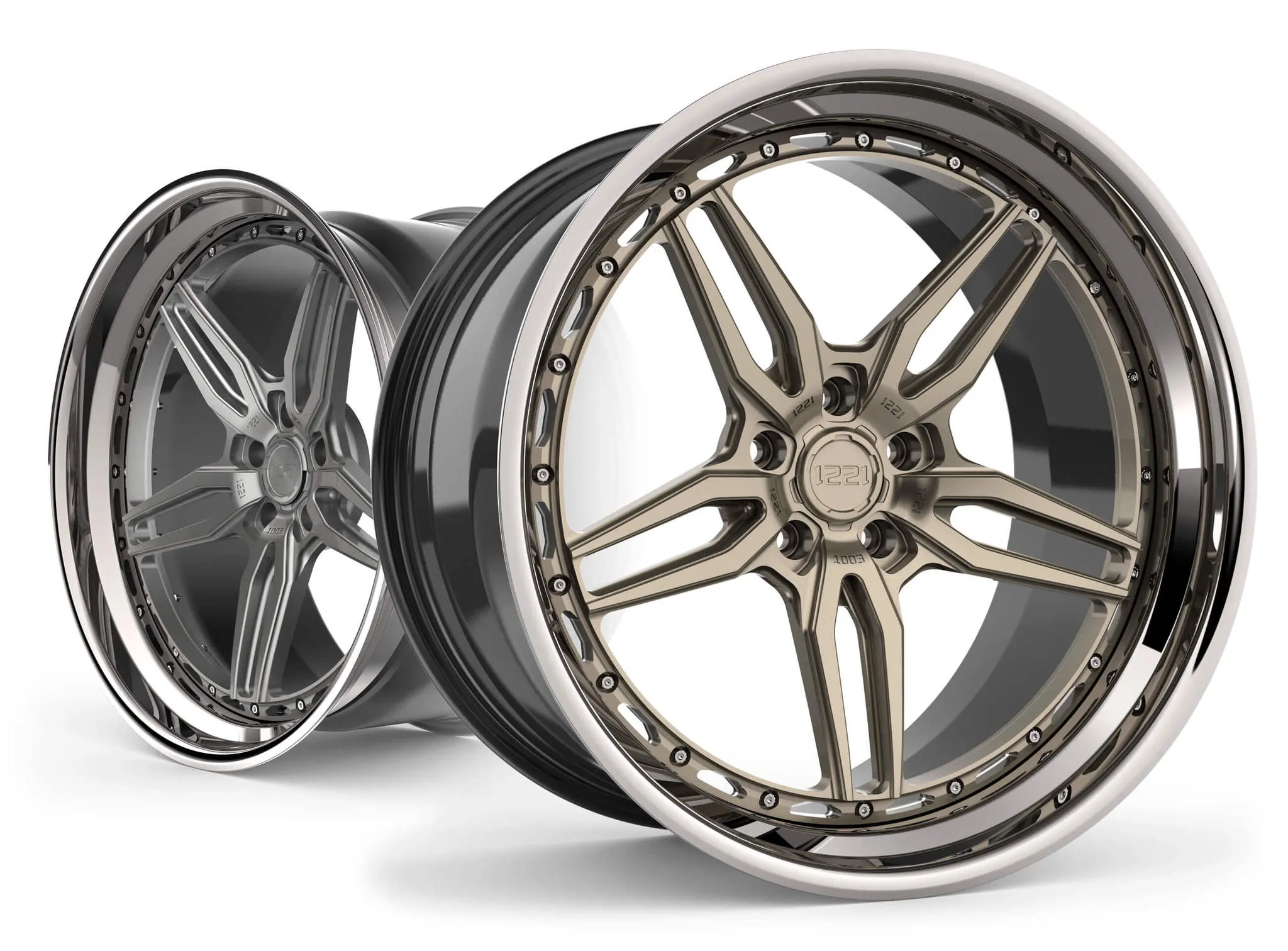 1221 Wheels 1003 AP3X APEX3.0 forged wheels