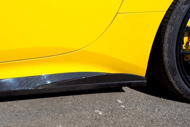Hodoor Performance Carbon fiber dividers for Novitec Style sills for Ferrari California