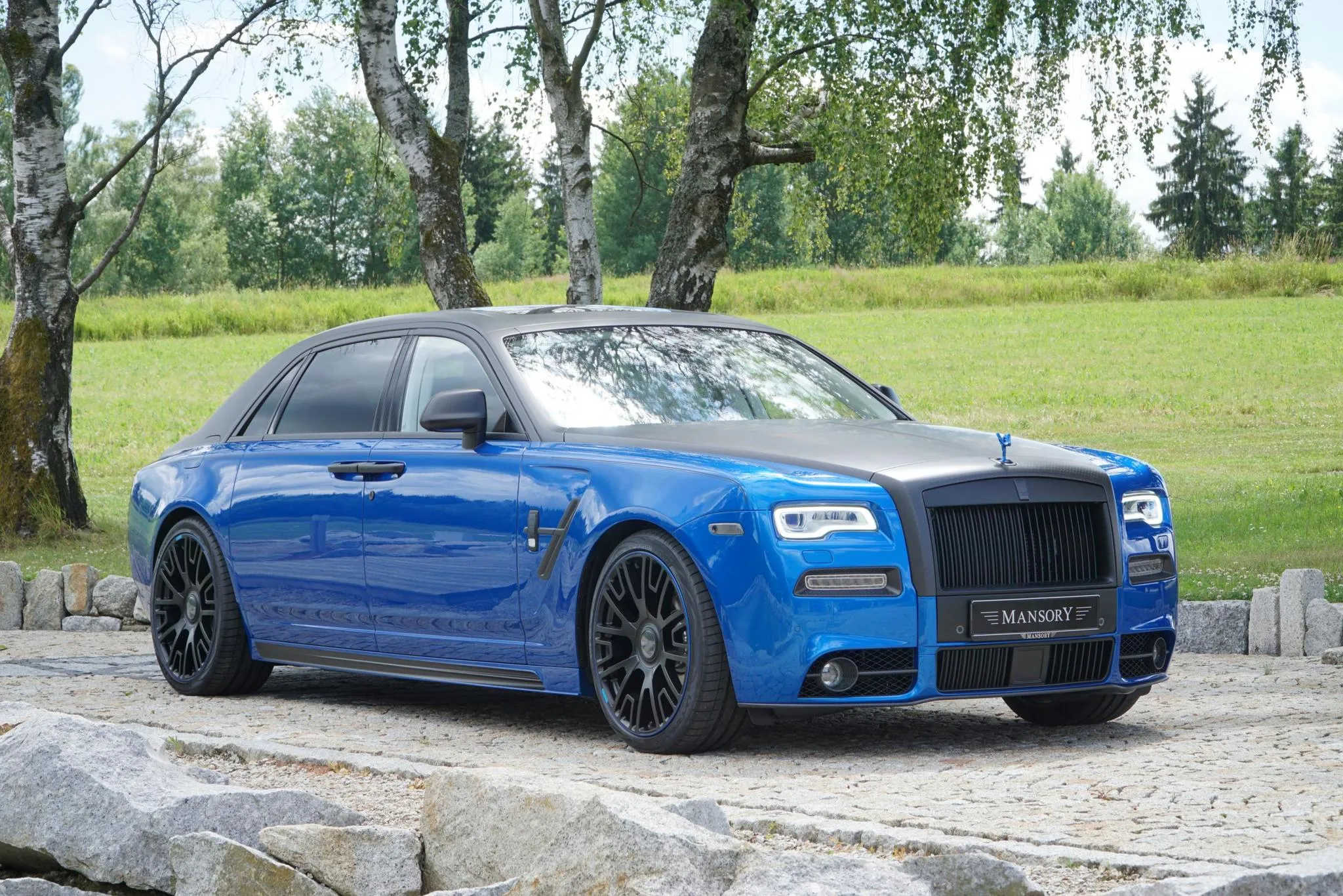 Mansory body kit for Rolls-Royce Ghost new model