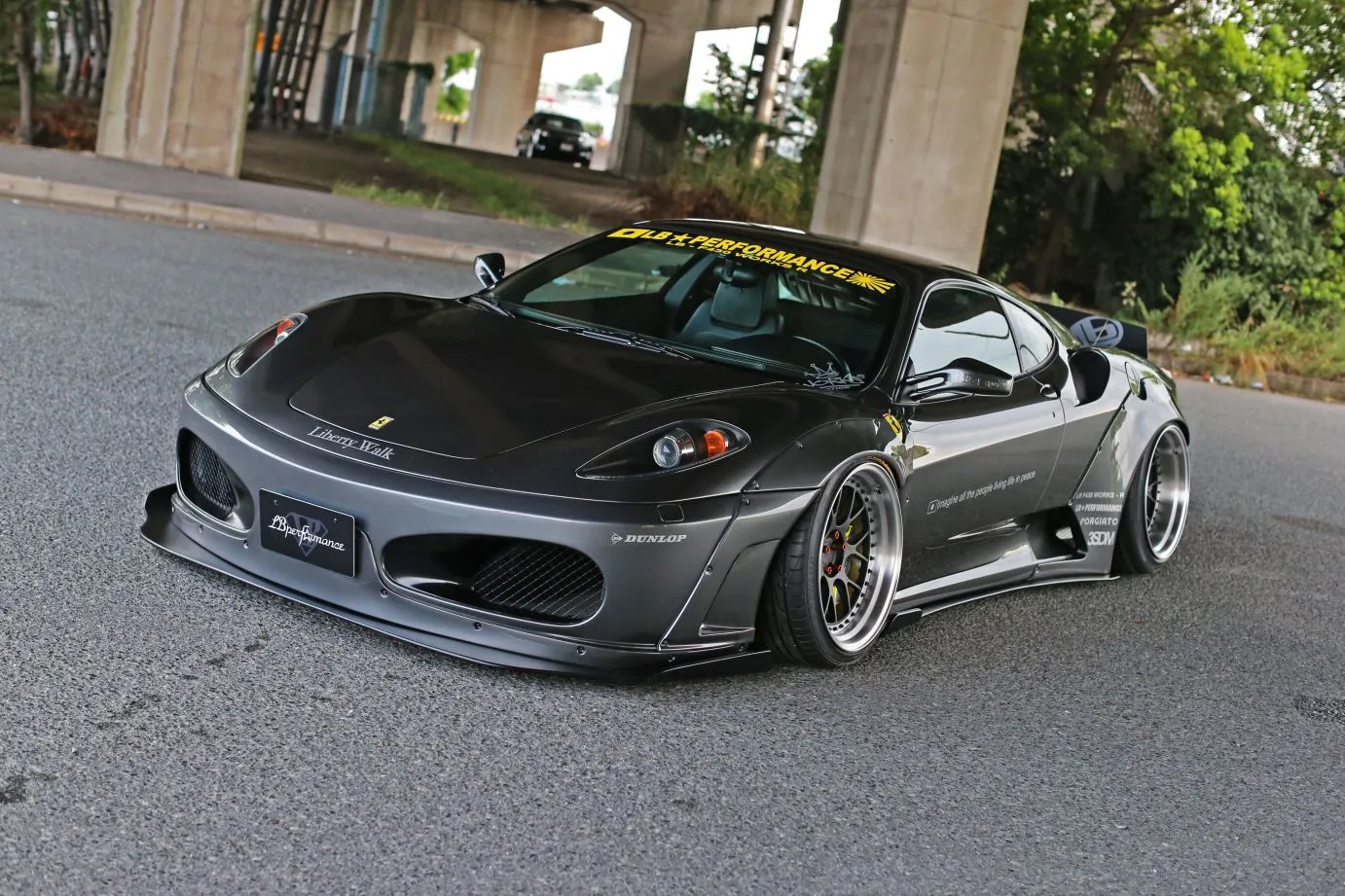 Liberty Walk Silhouette Works body kit for Ferrari F430 new model