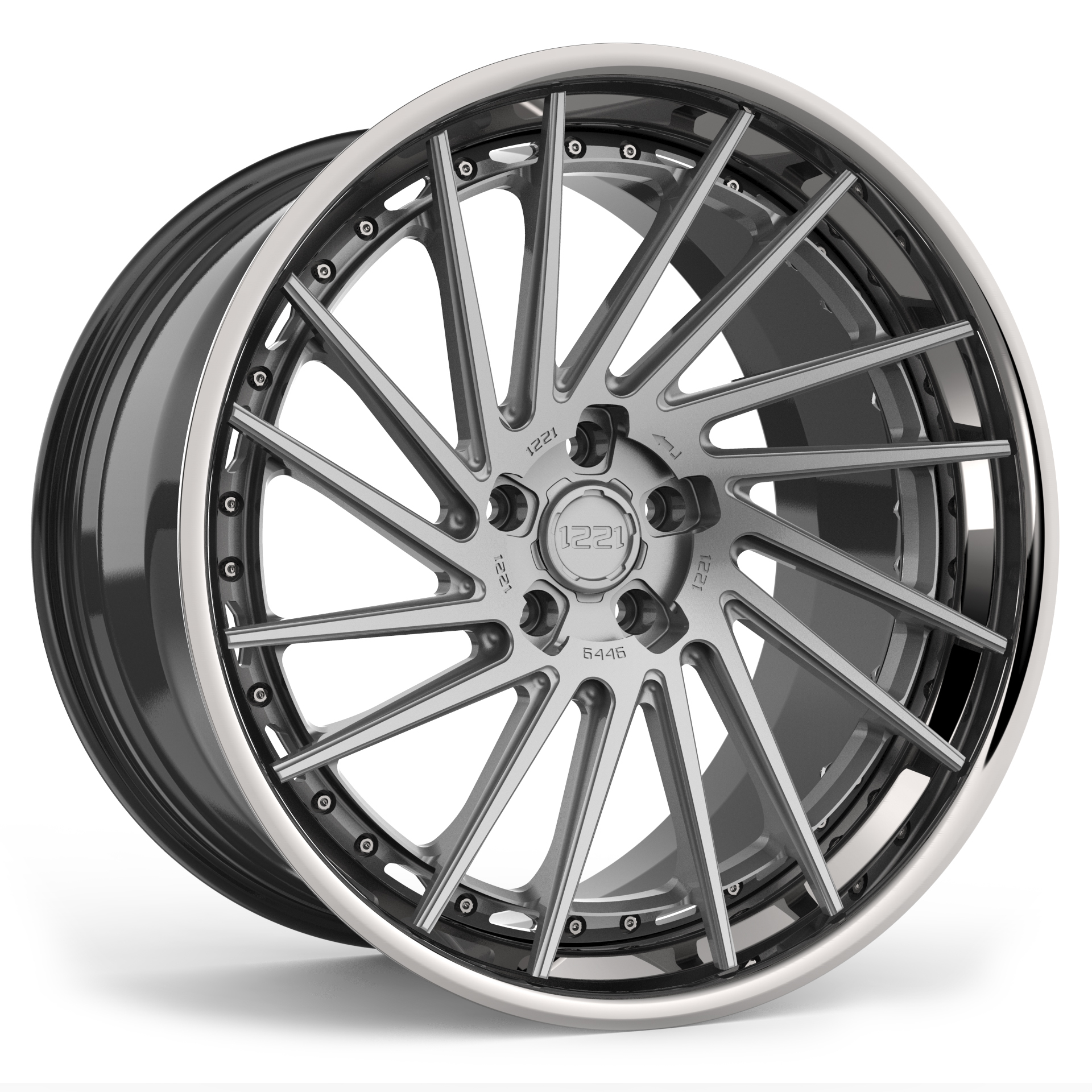 1221  Wheels  R6446 AP3LX APEX3.0 forged wheels
