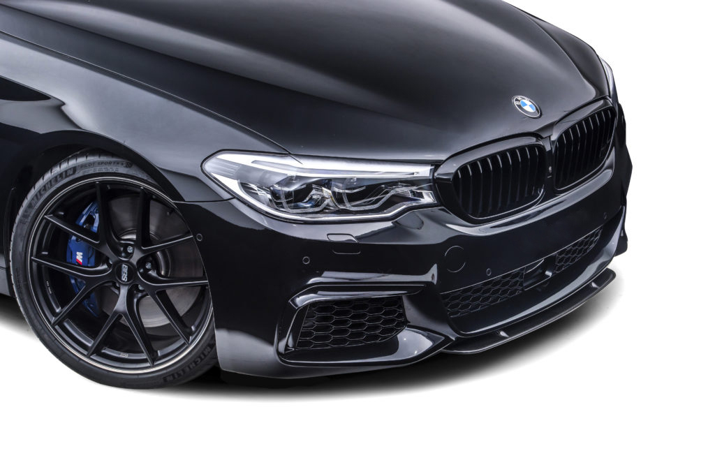 Sterckenn Carbon Fiber front splitter for BMW 5 G30 latest model