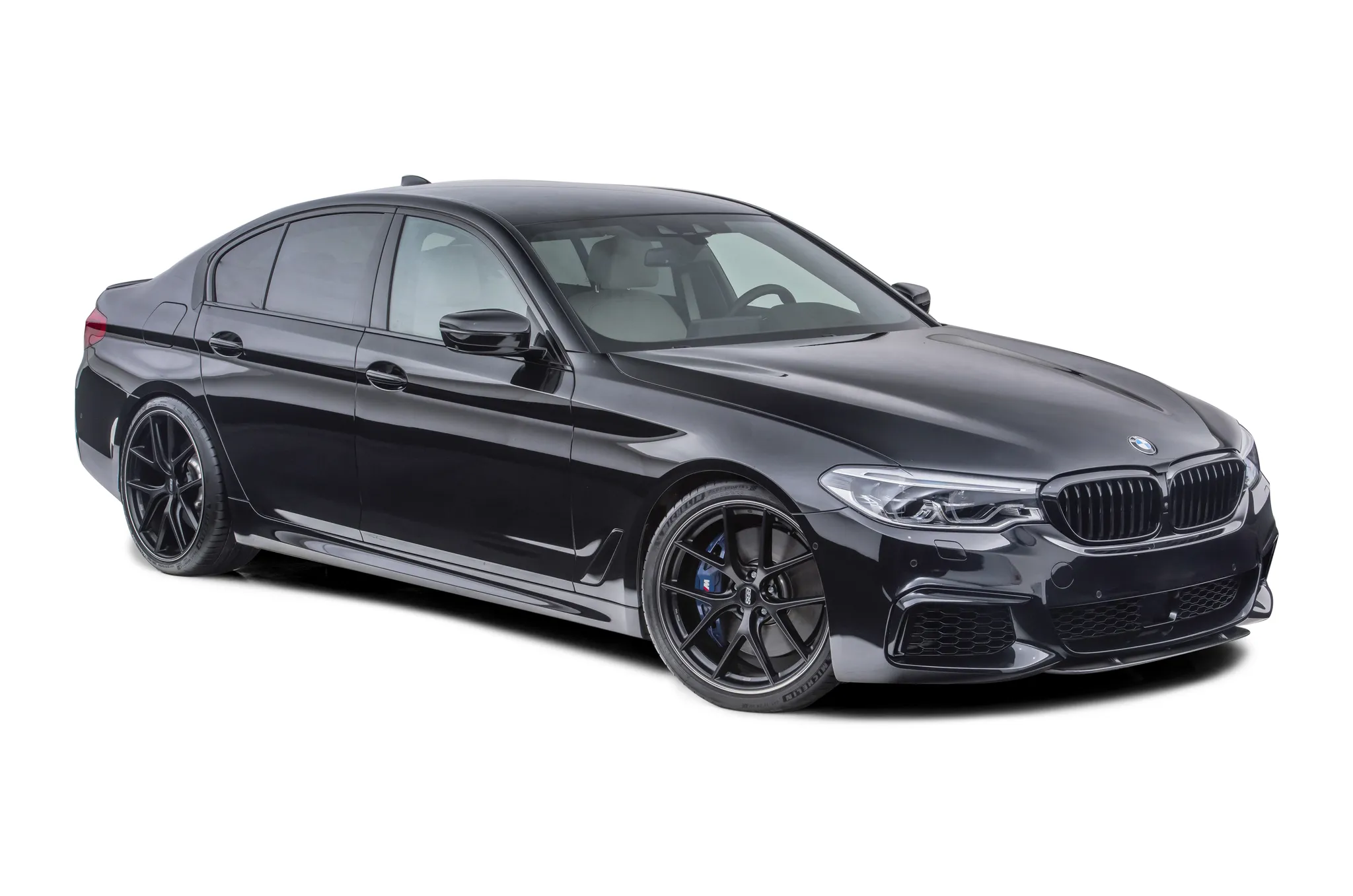 Sterckenn Carbon Fiber front splitter for BMW 5 G30 new model