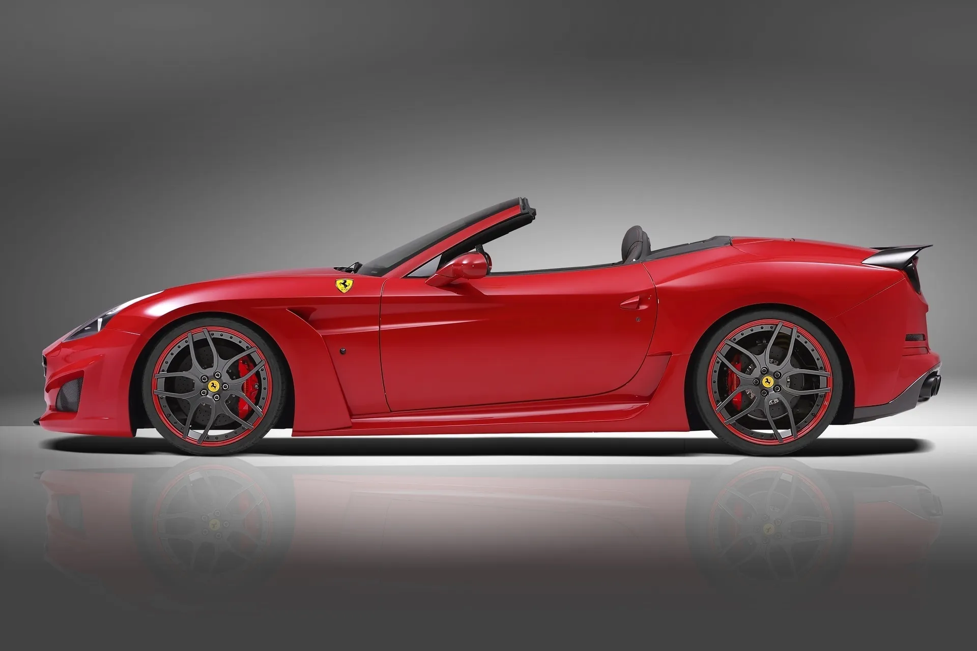 Hodoor Performance Carbon fiber tail light pads Novitec Style for Ferrari California