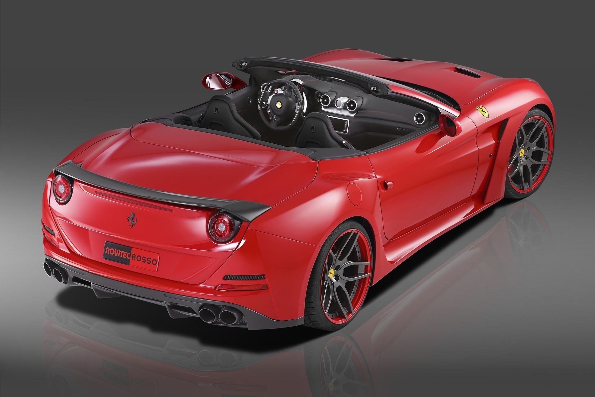 Hodoor Performance Carbon fiber trunk spoiler Novitec Style for Ferrari California