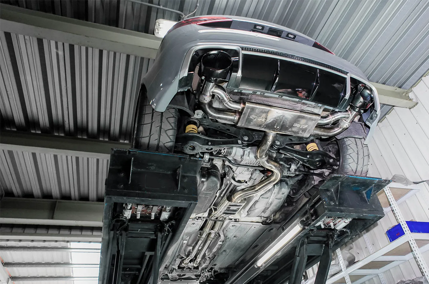 IPE exhaust system for Audi RS3 Sedan (8V.2)