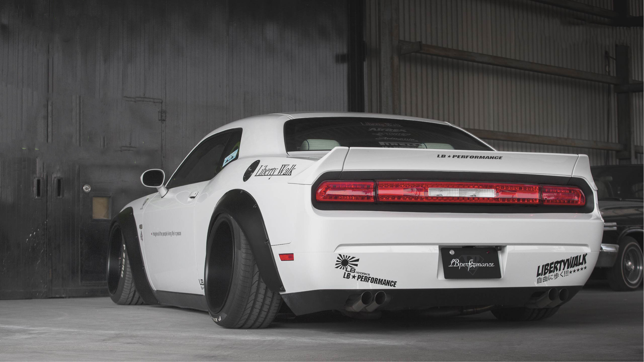 Liberty Walk body kit for Dodge Challenger latest model