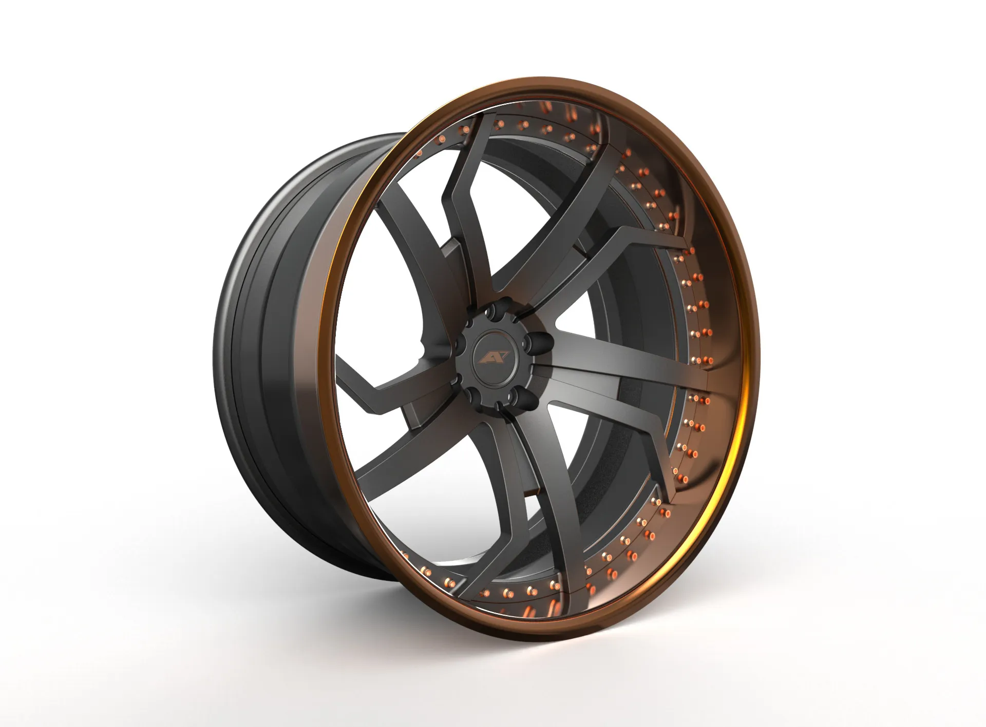 AMP Forged Wheels AMP 5ST-3P FLAT LIP