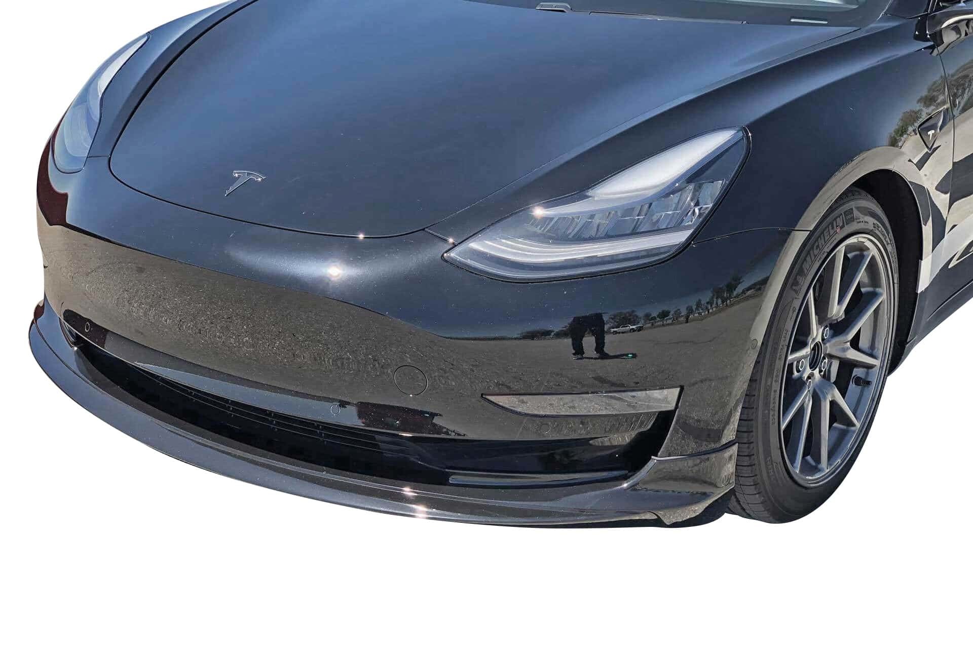 Unplugged Performance Front Lip Spoiler for Tesla Model 3 latest model
