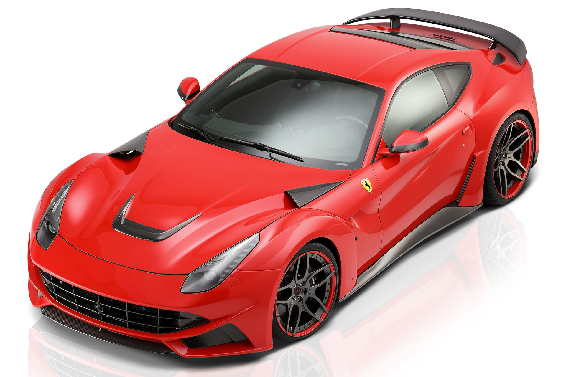 Carbon fiber wide body kit Novitec Style for Ferrari F12 Berlinetta