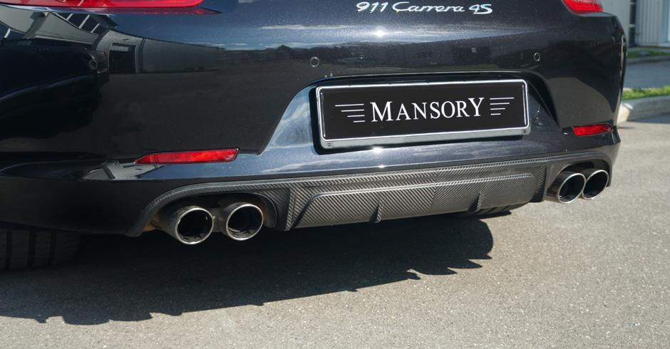 Mansory body kit for Porsche 991 latest model