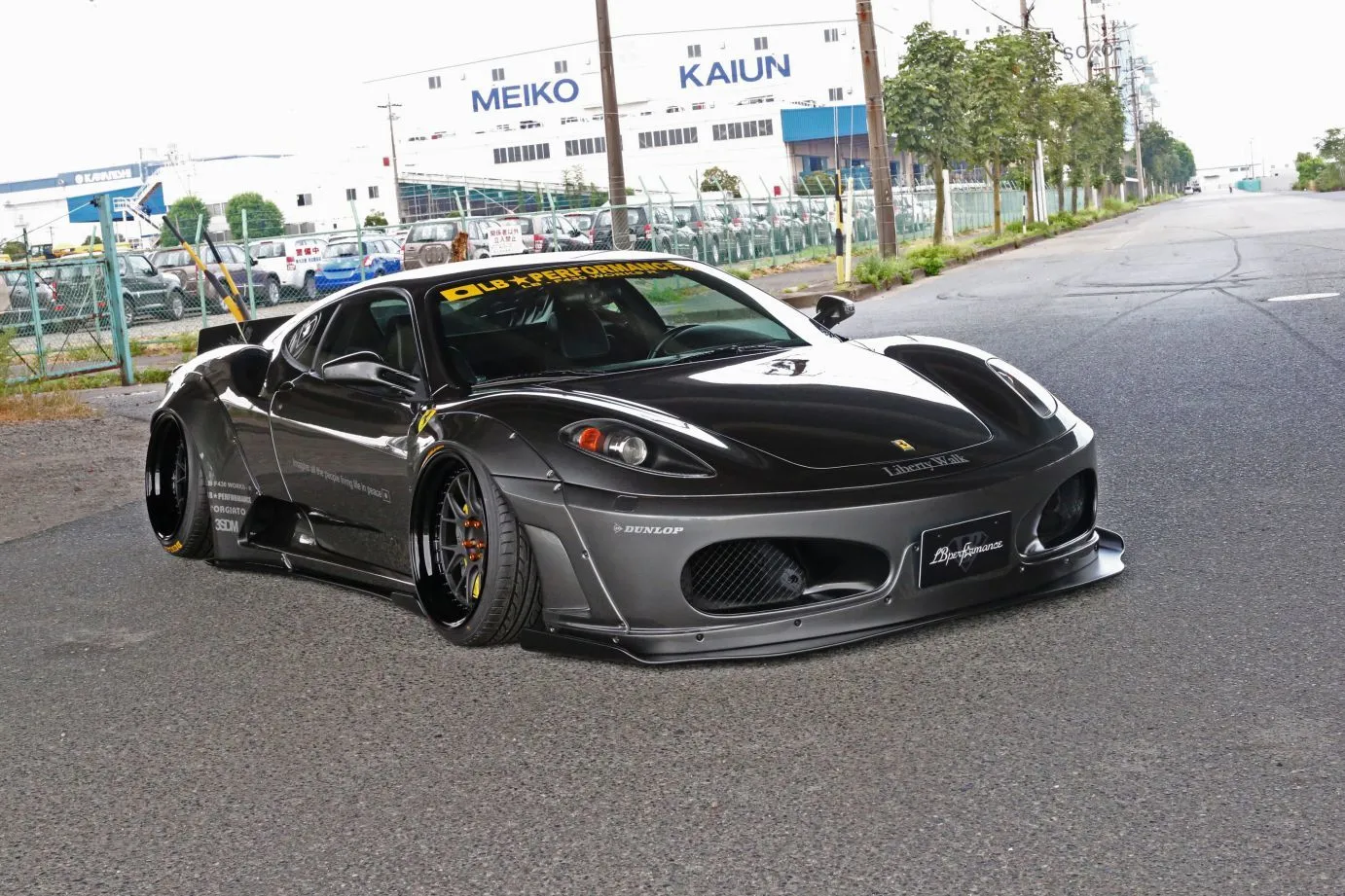 Liberty Walk Silhouette Works body kit for Ferrari F430 new style