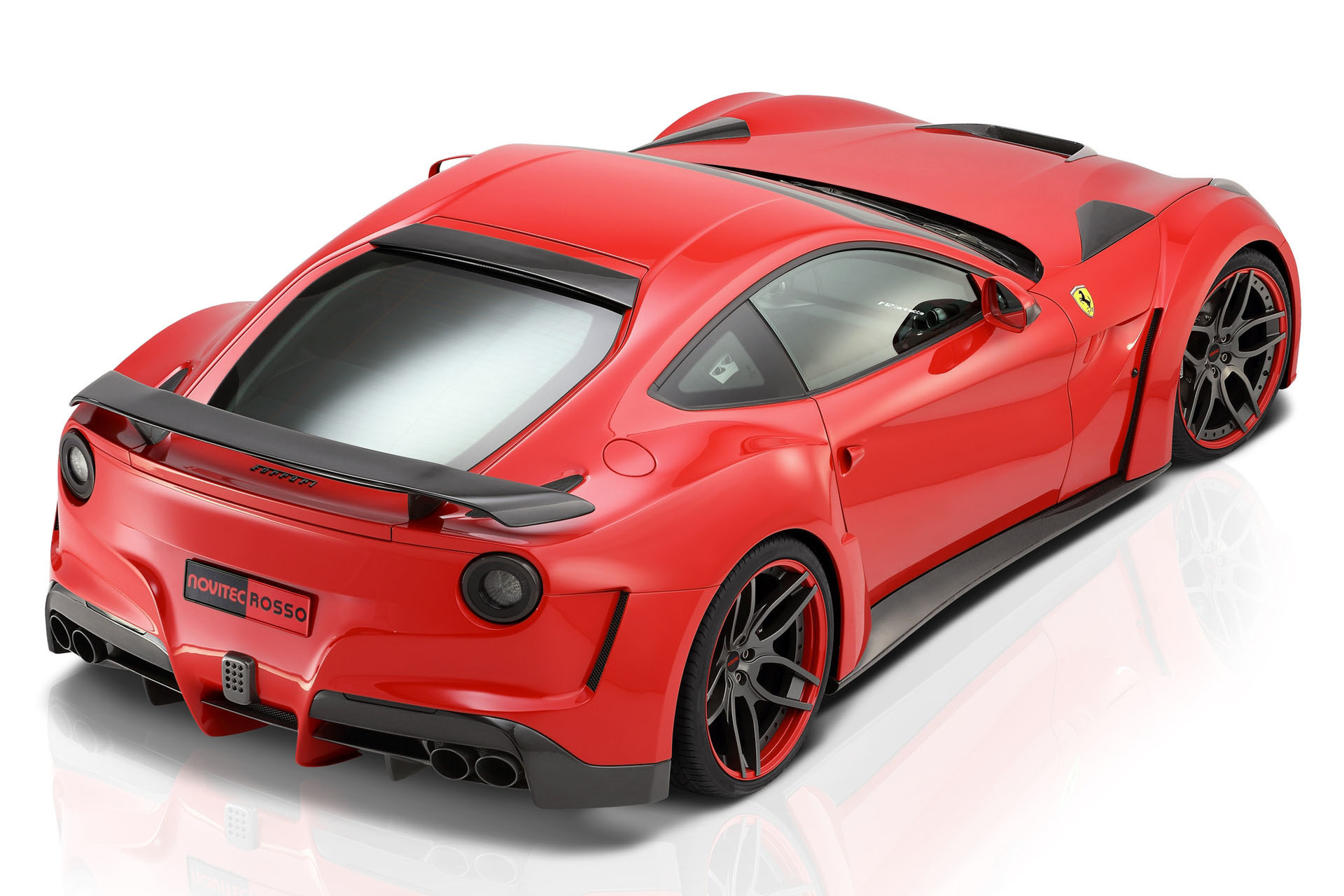 Hodoor Performance Carbon fiber air intakes front bumper Novitec Style for Ferrari F12 Berlinetta
