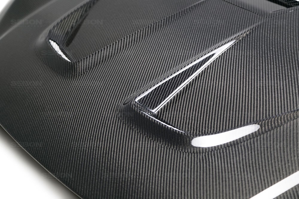 SEIBON MR-STYLE CARBON FIBER HOOD FOR  HONDA CIVIC new style