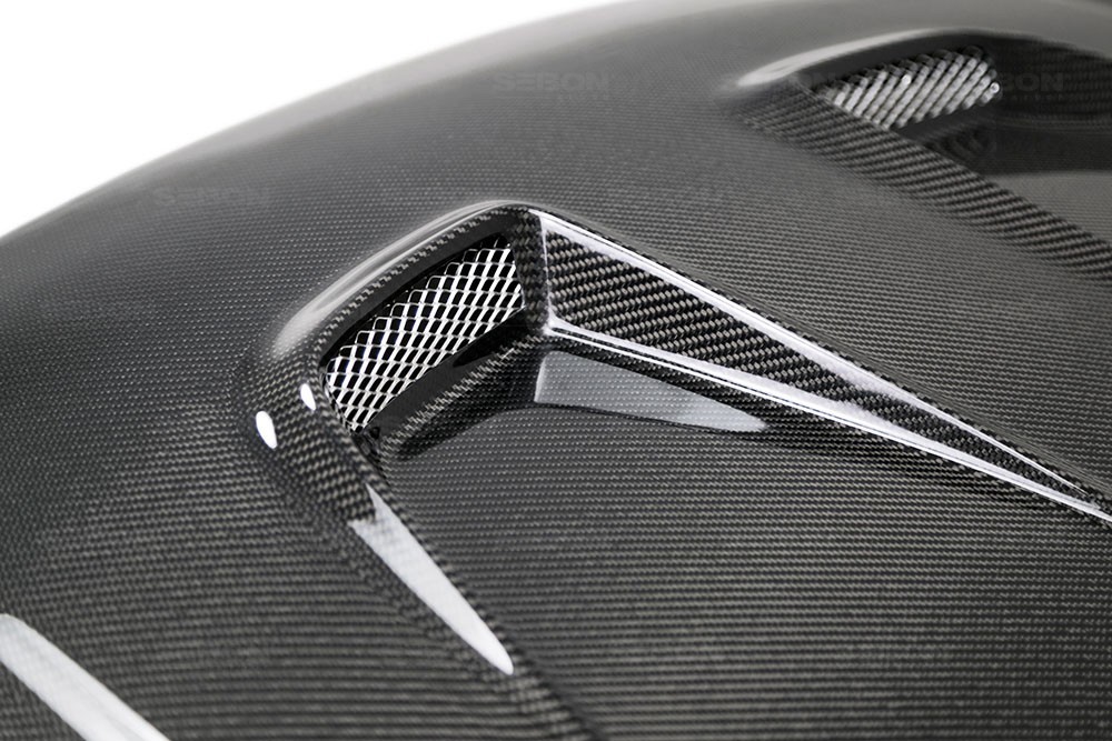 SEIBON MR-STYLE CARBON FIBER HOOD FOR  HONDA CIVIC latest model