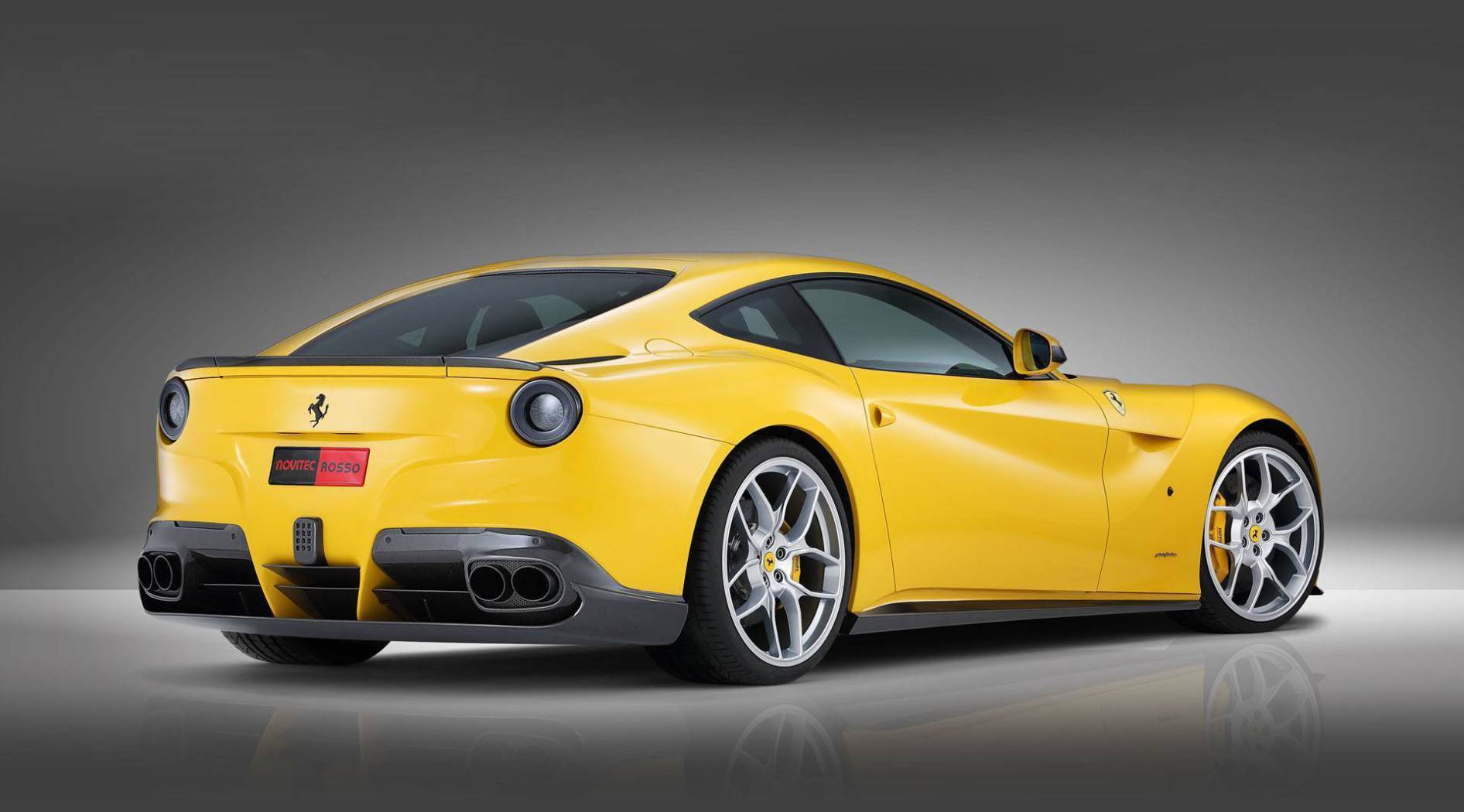 Hodoor Performance Carbon fiber trunk spoiler Novitec Style for Ferrari F12 Berlinetta