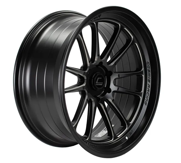 Cosmis XT-206R Flat Black forget wheel