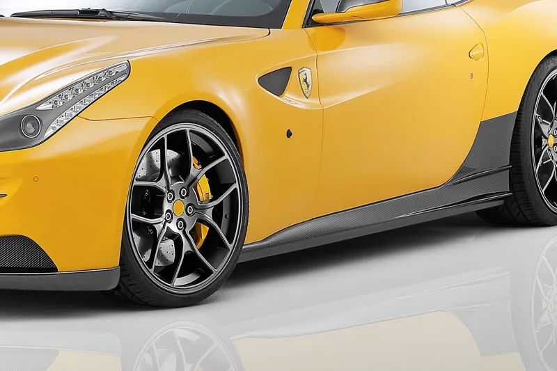 Hodoor Performance Carbon fiber side sills Novitec Style for Ferrari FF