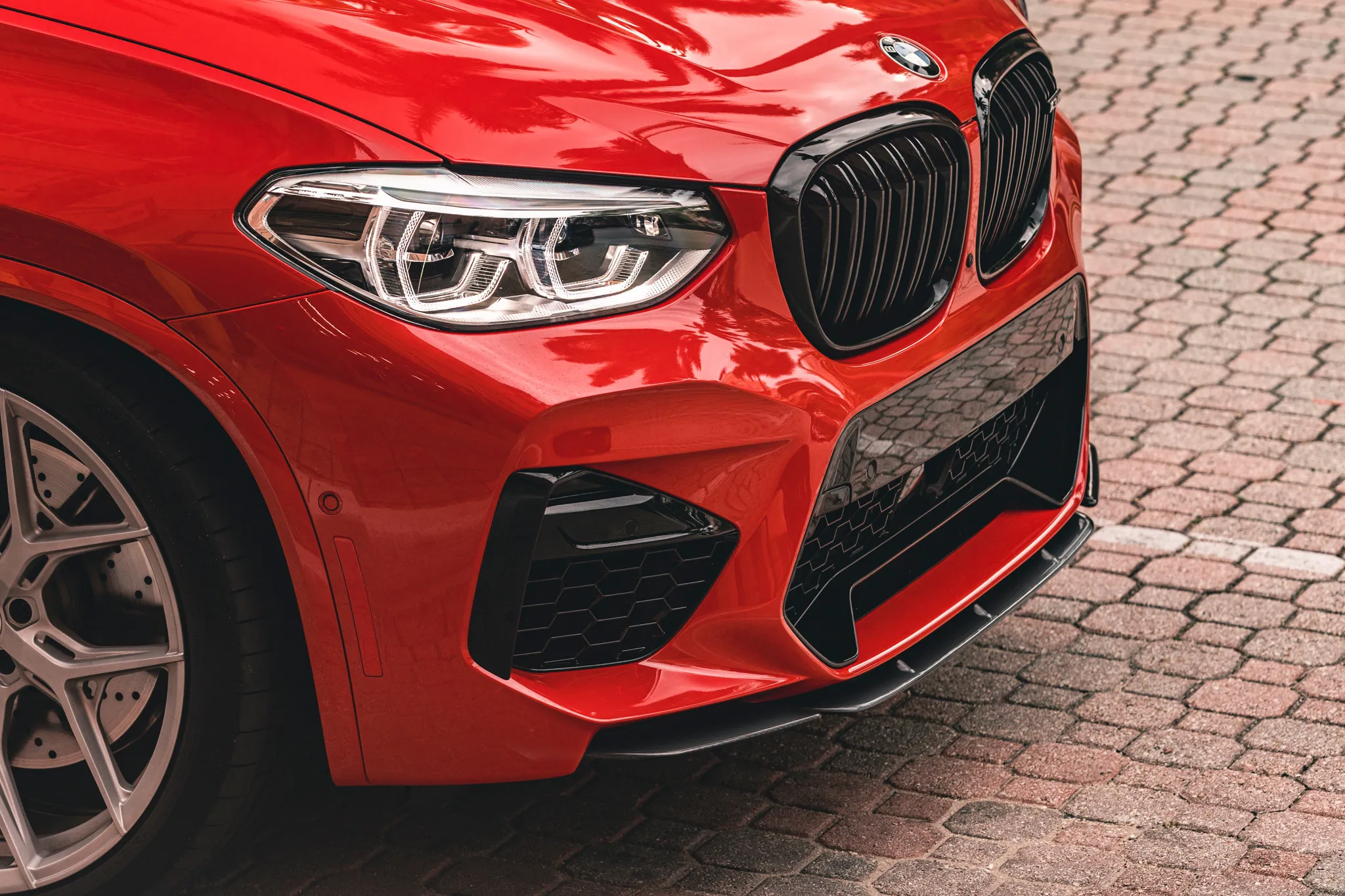 Sterckenn Carbon Fiber front splitter for BMW X3M F97 new style