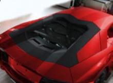 Hodoor Performance Carbon fiber center parts of the engine cover Mansory Style 2 for Lamborghini Aventador