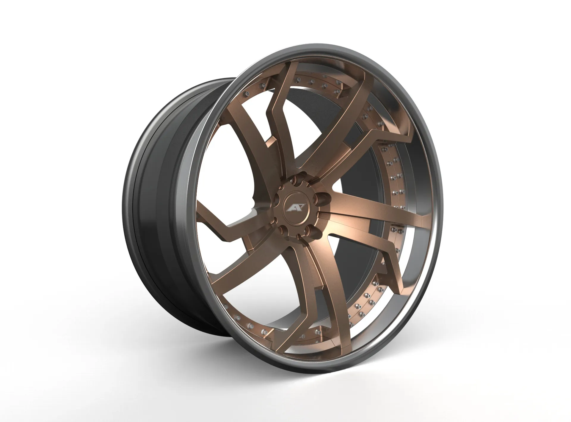AMP Forged Wheels AMP 5ST-3P STEP LIP