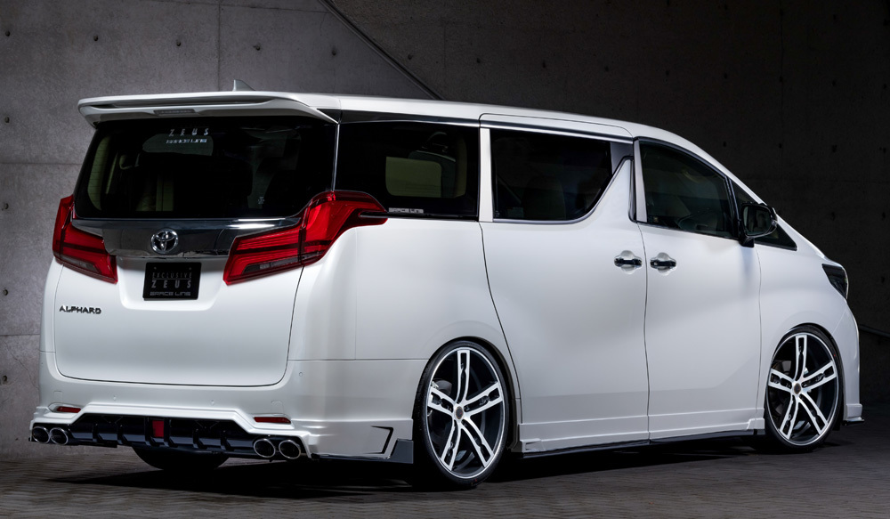 M'z Speed body kit for Toyota Alphard G/X grade new style